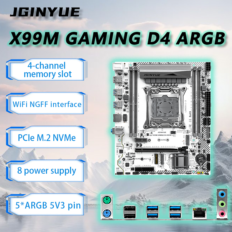 128Gb Ddr4 Ecc Lrdimm 3200Mhz - JGINYUE X99 Motherboard LGA2011-3 M-ATX Untuk
