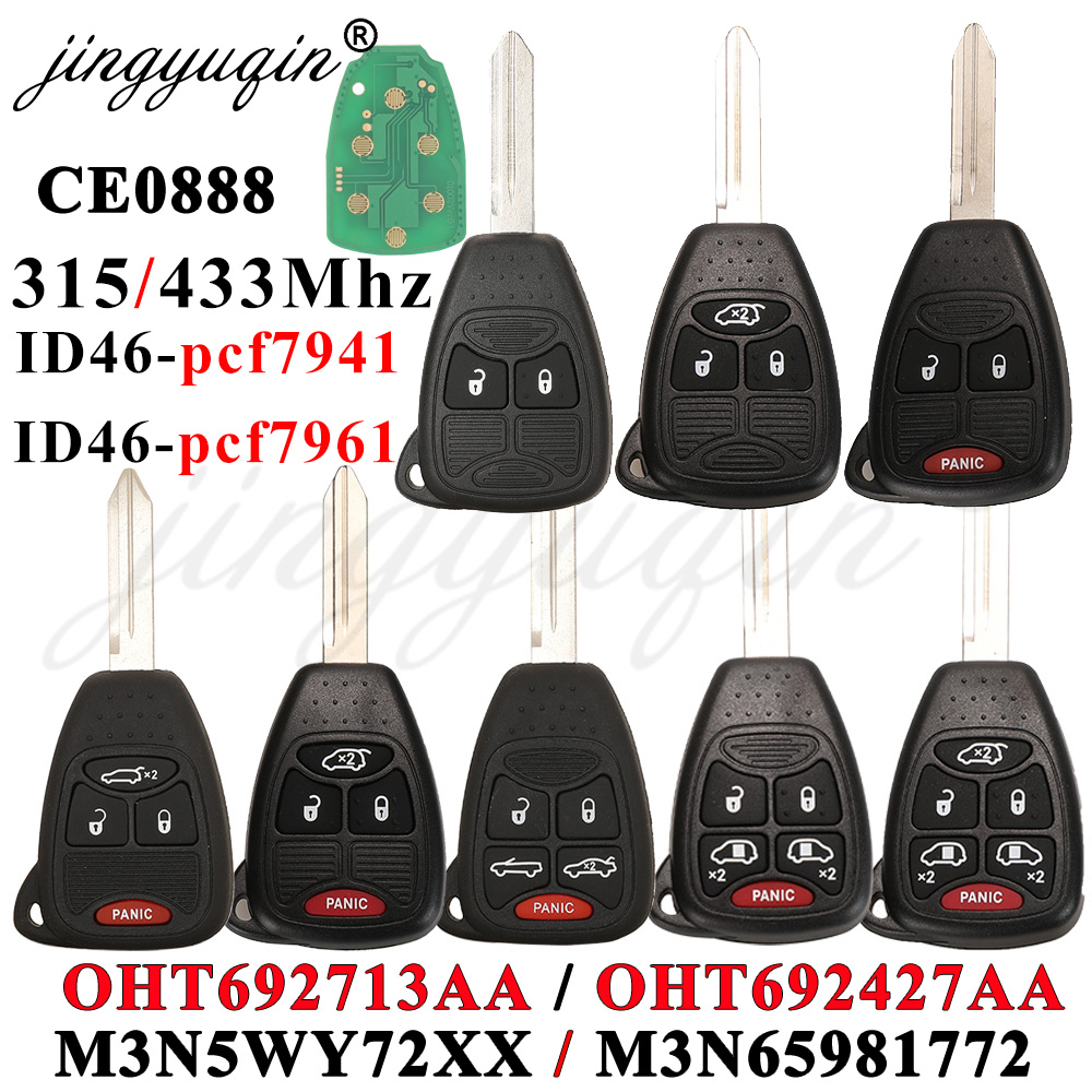 Ram Memory Module - 433 MHZ ID46 Kunci Remote untuk
