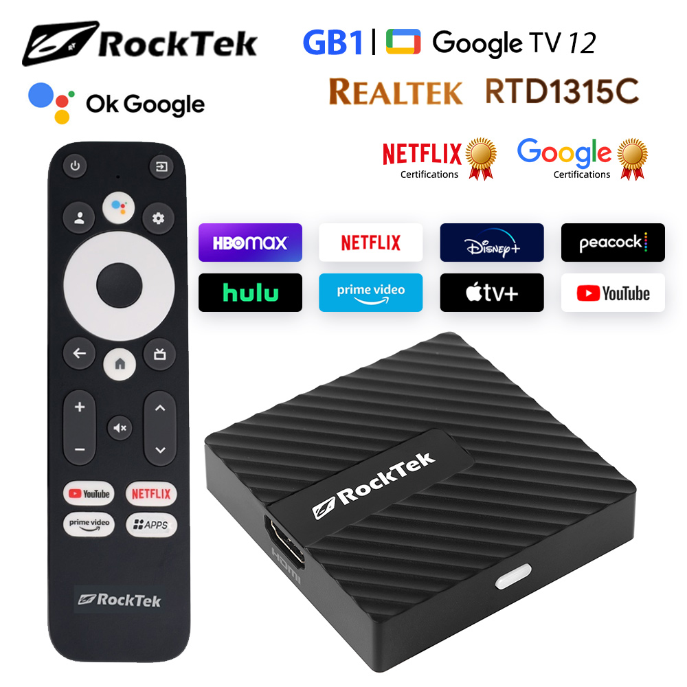 Ddr4 32Gb - RockTek GB1 TV Dongle Netflix Bersertifikasi