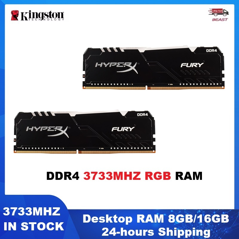 Ddr4 3200 16Gb - HYPERX FURY DDR4 Memori Desktop RGB