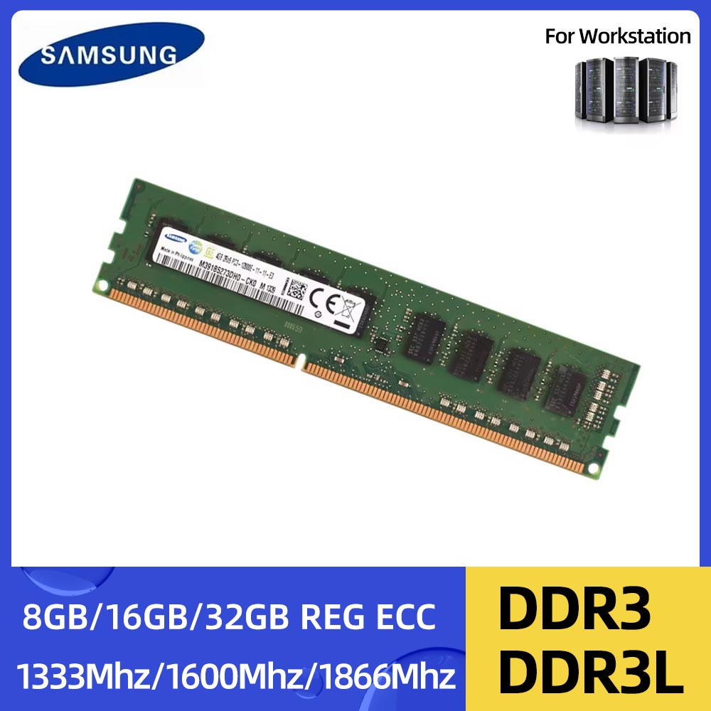 Ecc Ram Server - RAM Samsung ECC DDR3L DDR3 8GB