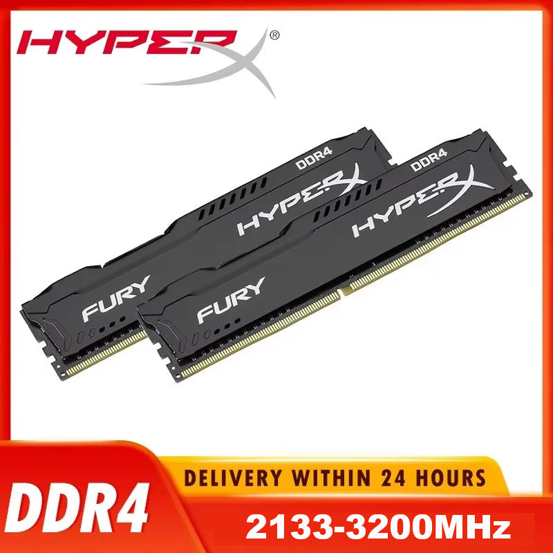 Ddr4 3200 16Gb - Memori RAM HyperX Fury DDR4 Asli