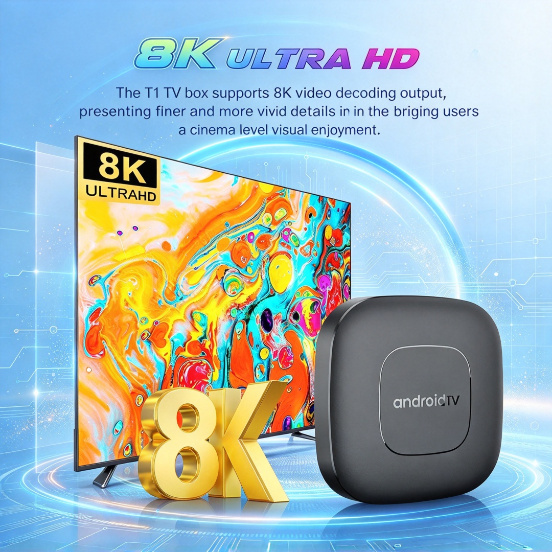 Kotak TV Pintar Android 16 8K  - Ddr3 8Gb ulasan dan harga