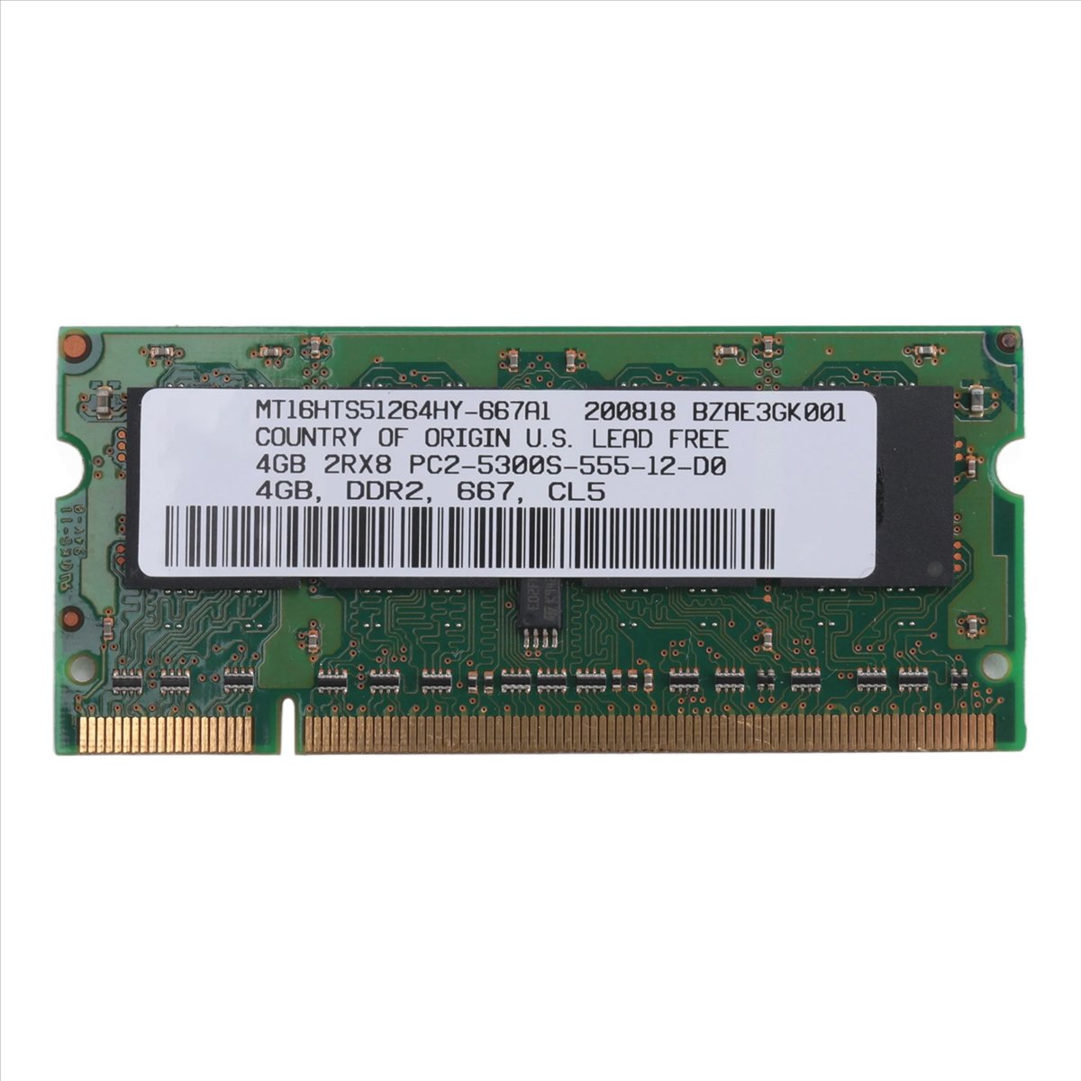 ABAN DDR2 4GB Memori Ram Lapto - Ddr2 Ram ulasan dan harga