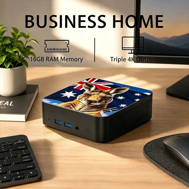 Komputer Mini PC Baru yang Tan - Ddr4 Desktop Ram ulasan dan harga