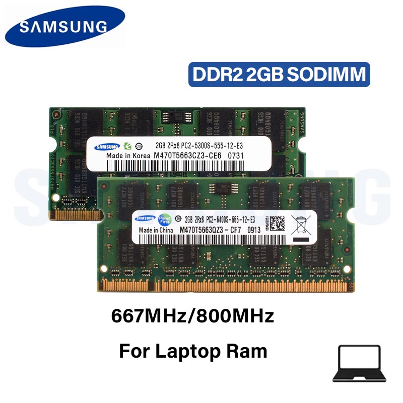 Laptop SAMSUNG DDR2 2GB PC2 53 - Ddr2 Ram ulasan dan harga