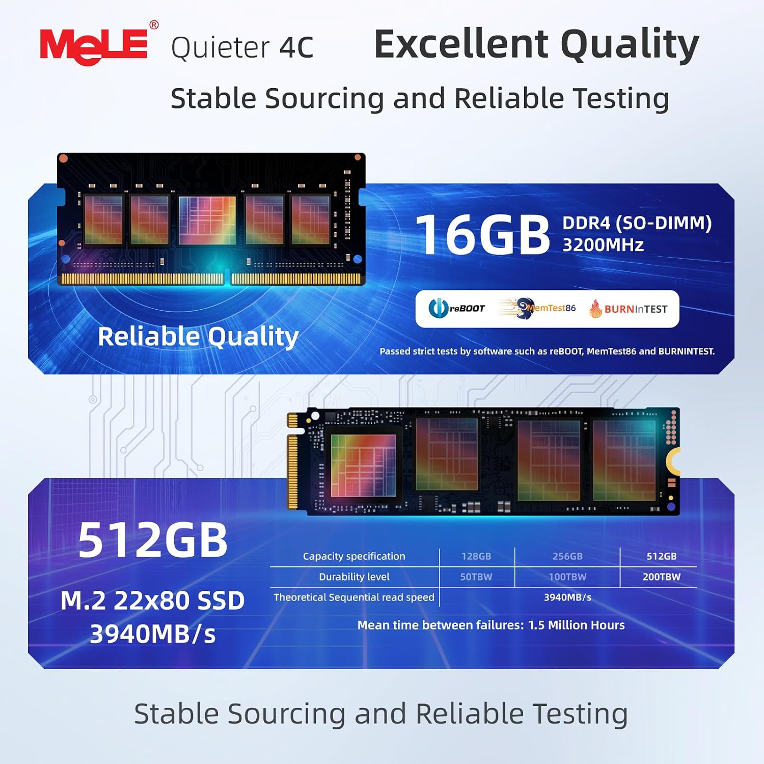 MeLE Quieter4C N150 Mini PC Ta - Ddr4 Desktop Ram ulasan dan harga