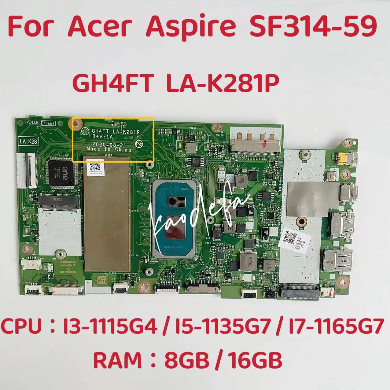 Motherboard Laptop Untuk Acer  - Ddr4 8Gb ulasan dan harga